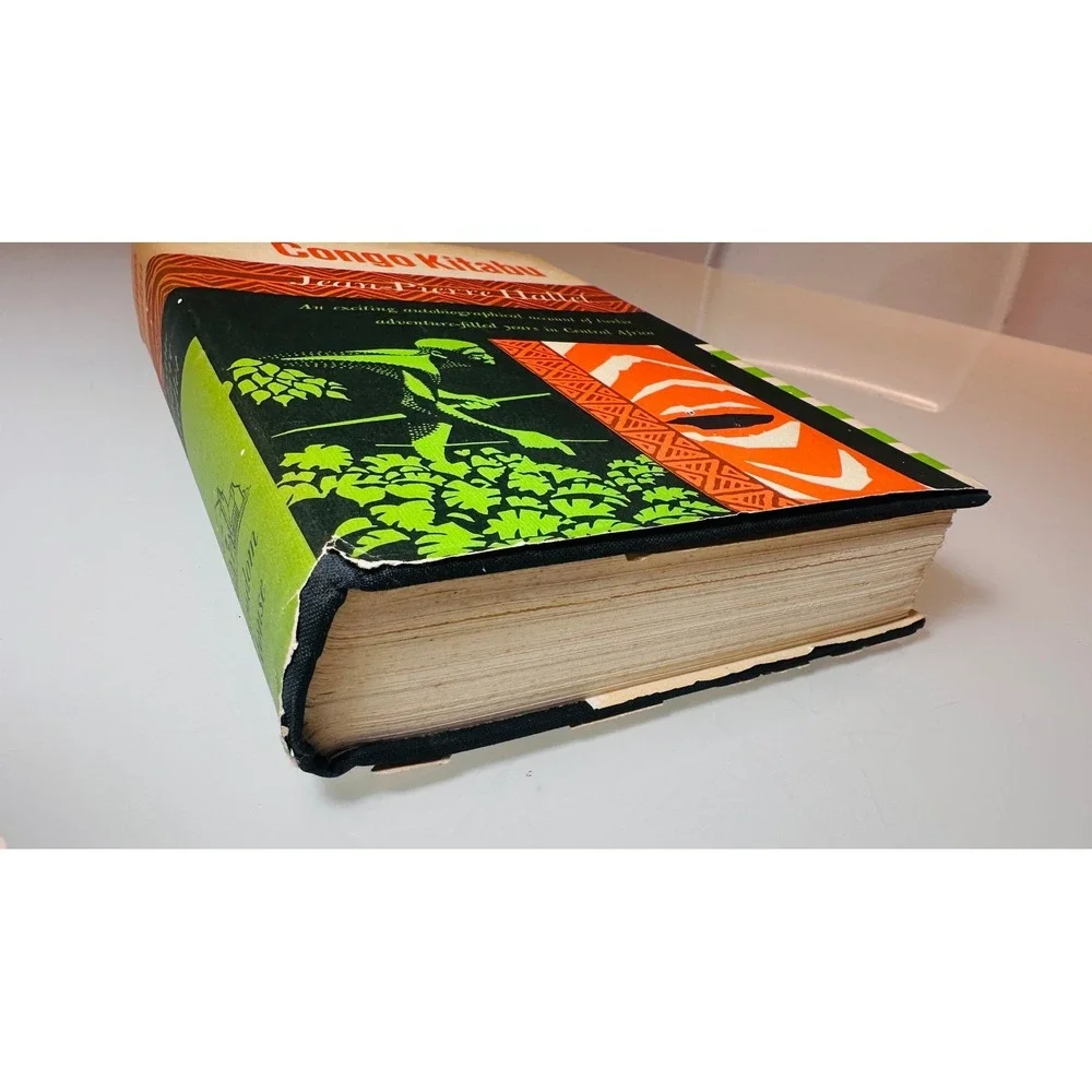 Congo Kitabu Jean-Pierre Hallet 1st Printing 1965 Hardcover Dust Jacket Africa